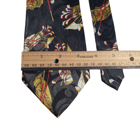 Steven Harris Golf Bag Men Necktie Tie Designer Sport Tournament Dad Gift - Picture 3 of 5